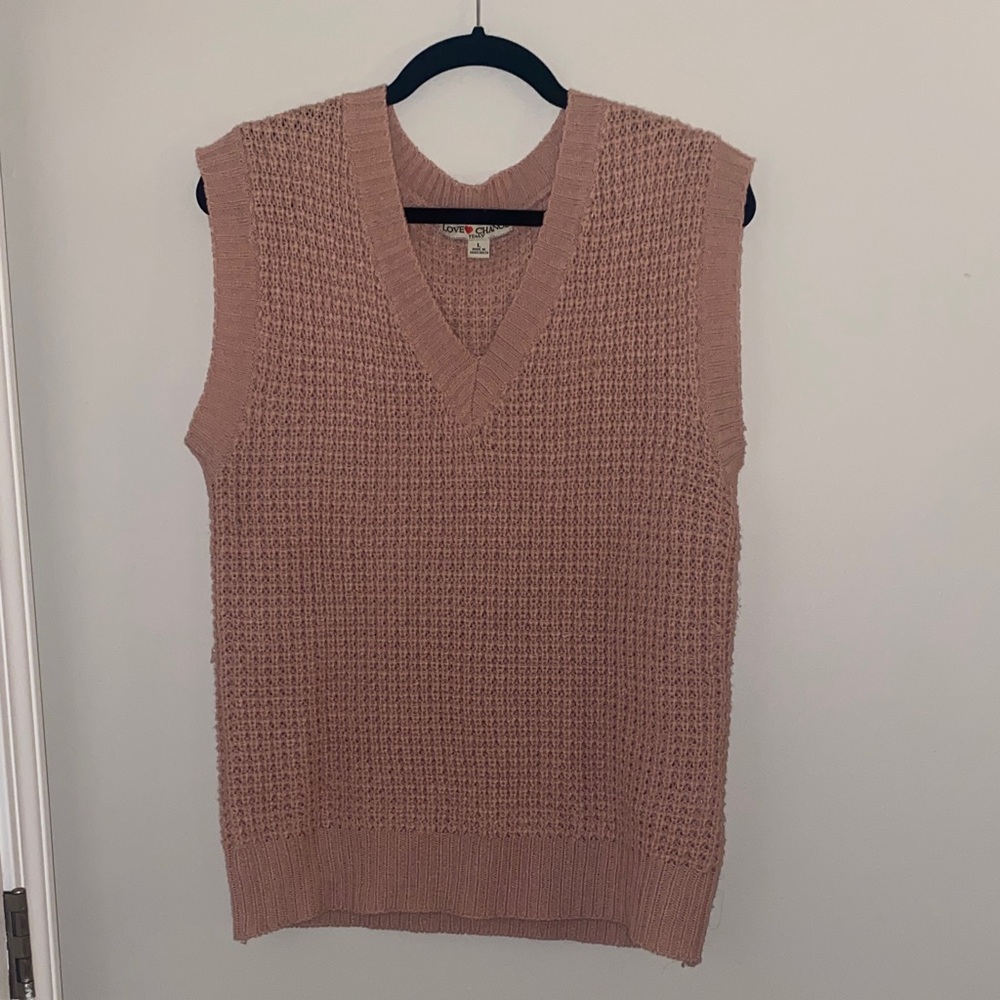 Women's Knit Tank Top in Pink